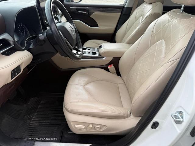 used 2021 Toyota Highlander car, priced at $37,000