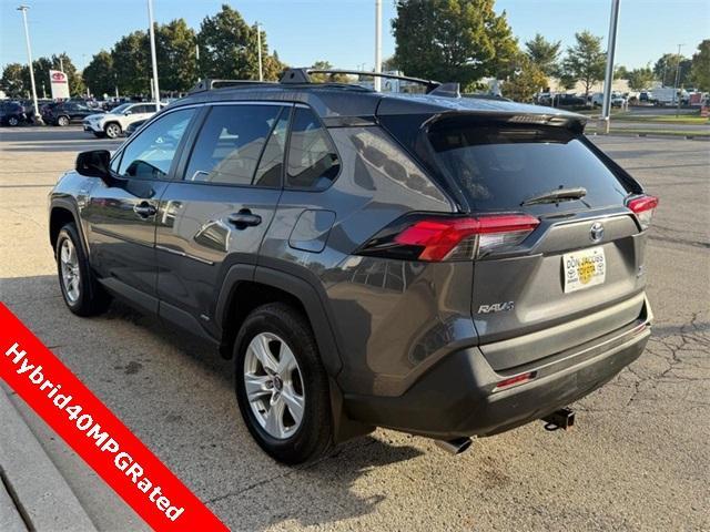 used 2021 Toyota RAV4 Hybrid car, priced at $27,000