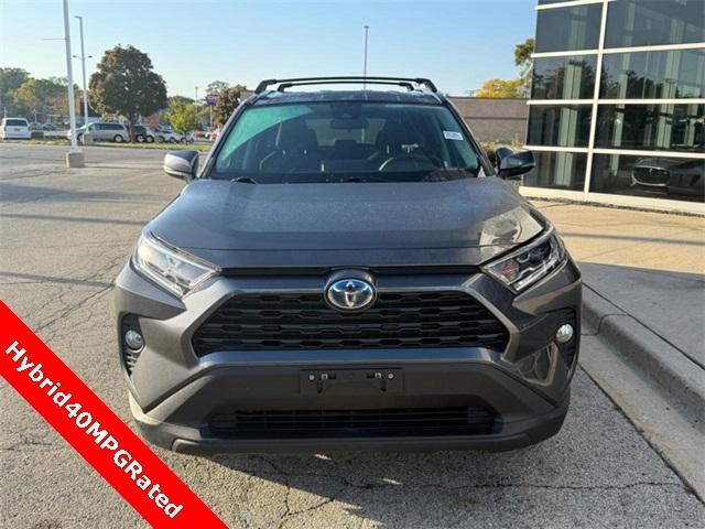 used 2021 Toyota RAV4 Hybrid car, priced at $27,000