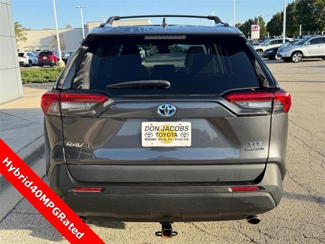 used 2021 Toyota RAV4 Hybrid car, priced at $27,000