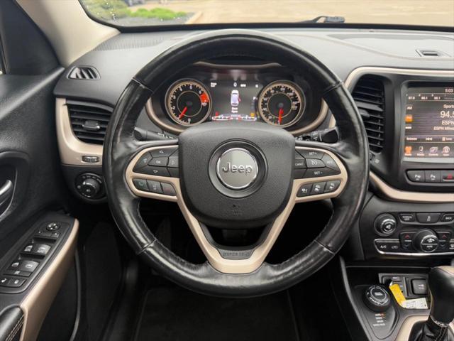 used 2017 Jeep Cherokee car, priced at $17,000