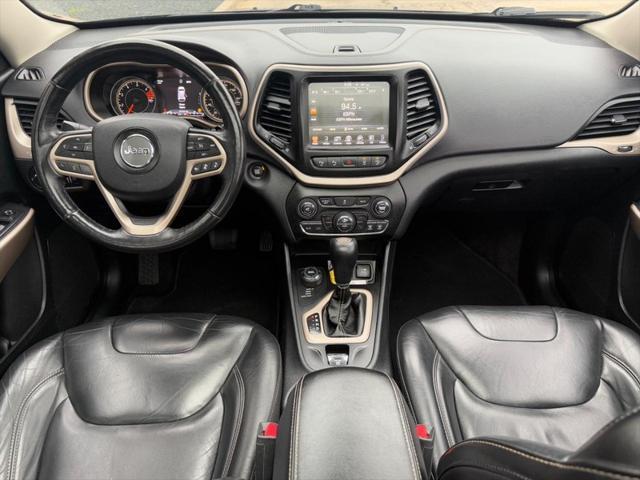 used 2017 Jeep Cherokee car, priced at $17,000