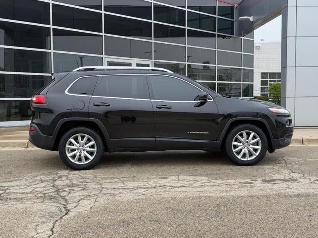 used 2017 Jeep Cherokee car, priced at $17,000