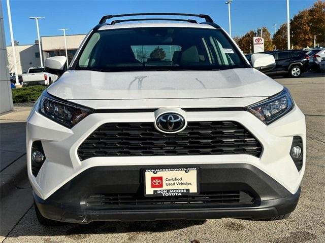 used 2021 Toyota RAV4 car, priced at $29,700