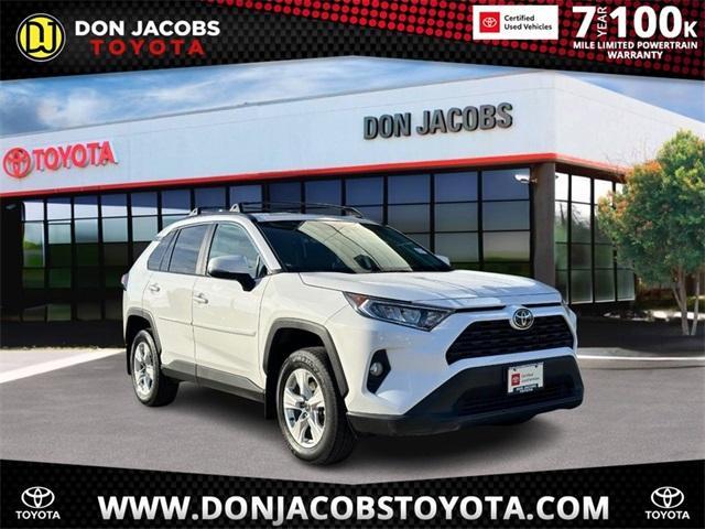 used 2021 Toyota RAV4 car, priced at $29,700