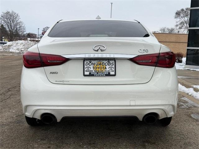 used 2018 INFINITI Q50 car, priced at $12,359