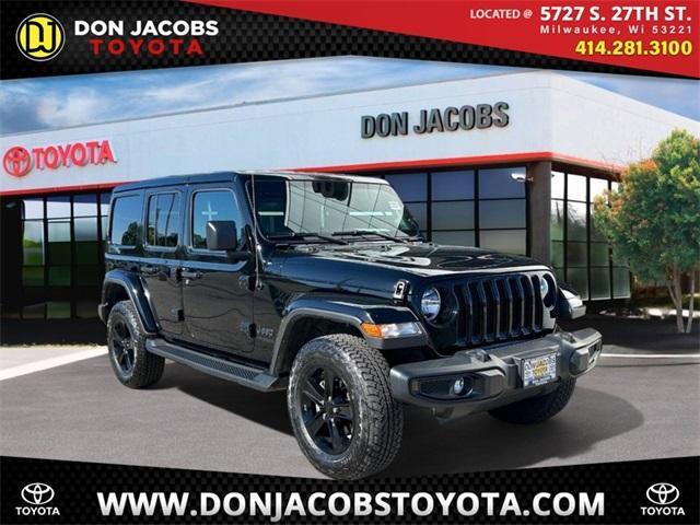 used 2022 Jeep Wrangler Unlimited car, priced at $42,789