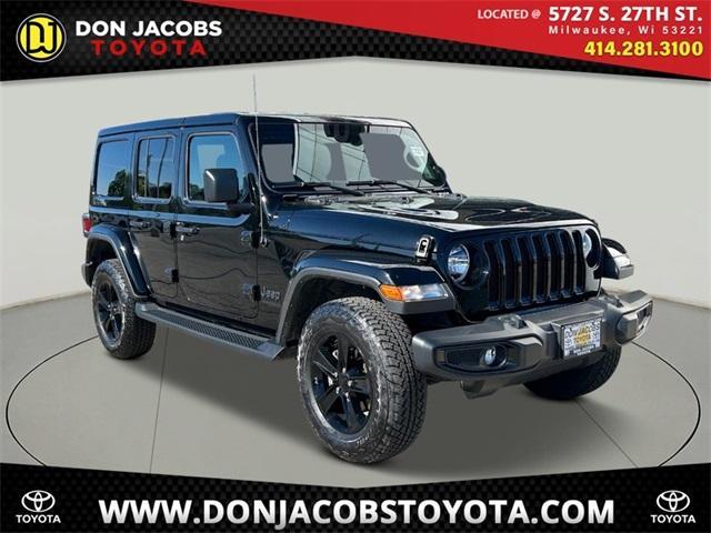 used 2022 Jeep Wrangler Unlimited car, priced at $43,294