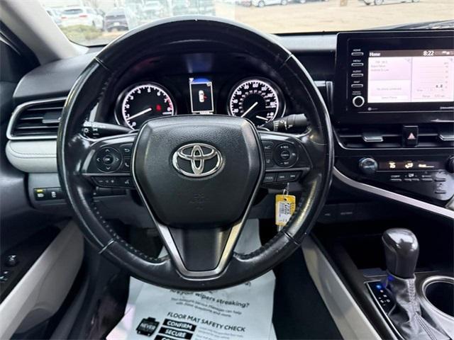 used 2021 Toyota Camry car, priced at $21,600