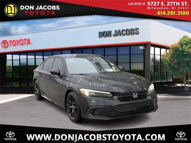 used 2022 Honda Civic car, priced at $23,300