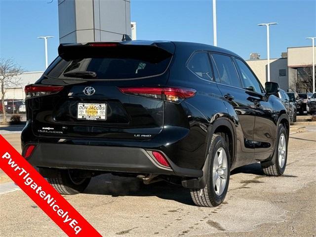 used 2022 Toyota Highlander car, priced at $30,942