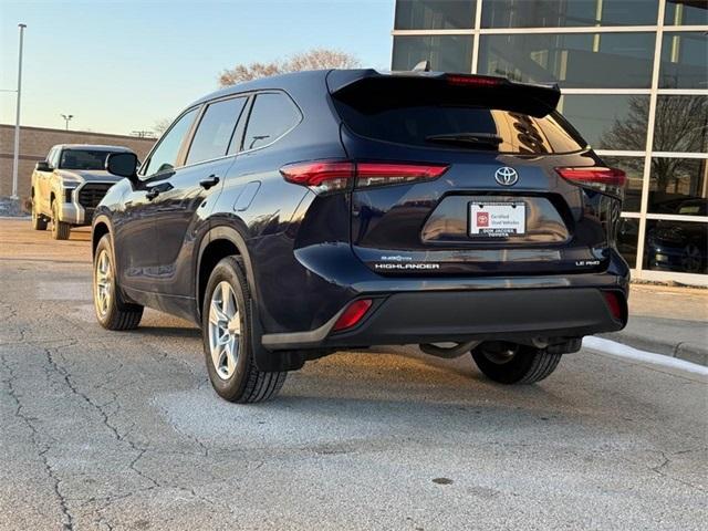 used 2023 Toyota Highlander car, priced at $34,000