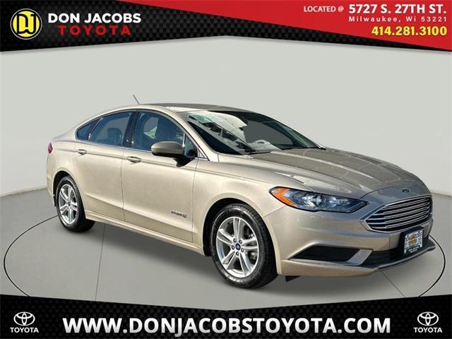 used 2018 Ford Fusion Hybrid car, priced at $16,559