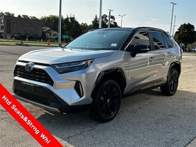 used 2022 Toyota RAV4 Hybrid car, priced at $28,550