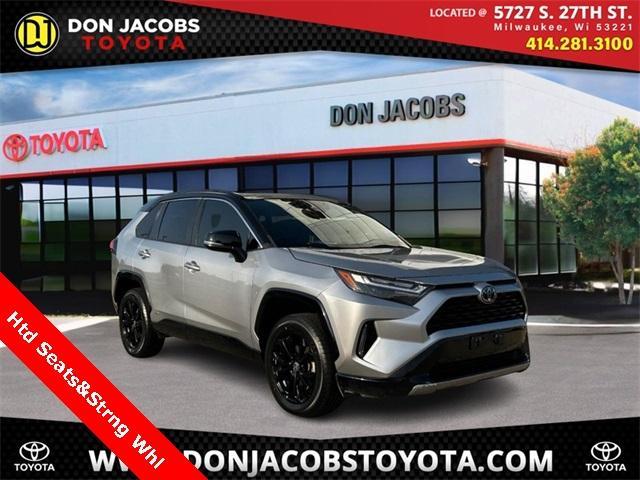 used 2022 Toyota RAV4 Hybrid car, priced at $28,550