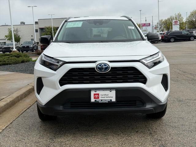 used 2024 Toyota RAV4 Hybrid car, priced at $34,999