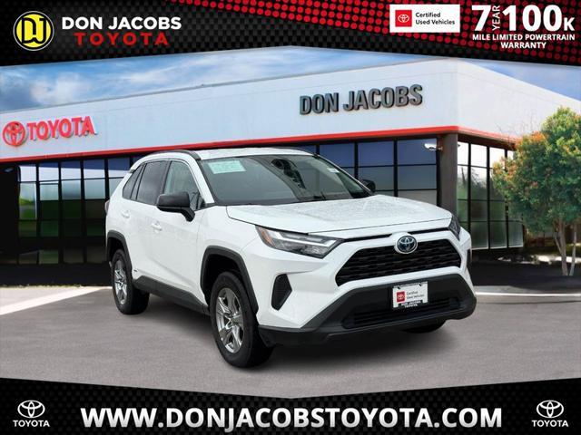 used 2024 Toyota RAV4 Hybrid car, priced at $34,999