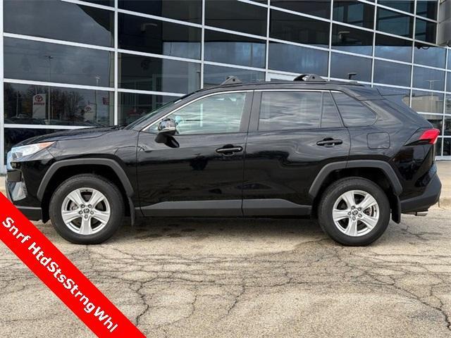 used 2021 Toyota RAV4 car, priced at $30,000