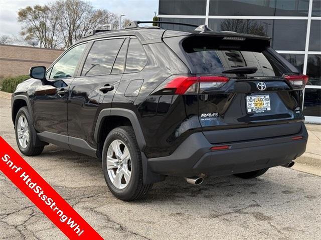 used 2021 Toyota RAV4 car, priced at $30,000