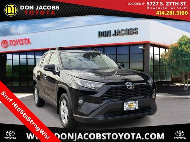 used 2021 Toyota RAV4 car, priced at $30,000