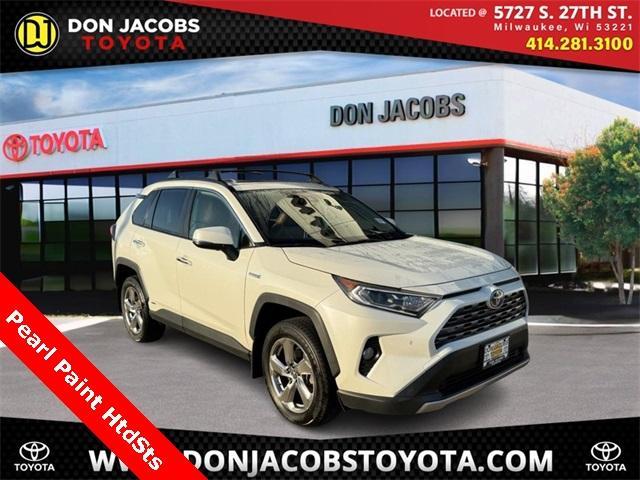 used 2019 Toyota RAV4 Hybrid car, priced at $30,000