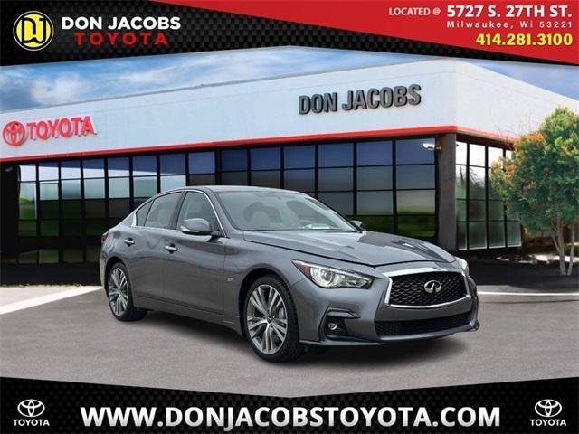 used 2018 INFINITI Q50 car, priced at $22,000