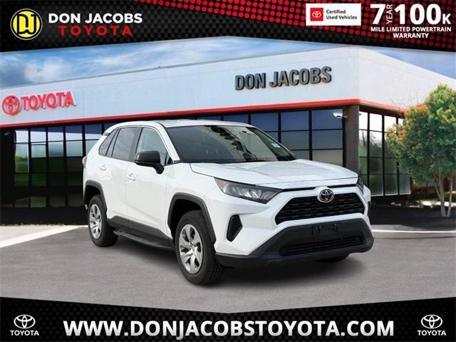 used 2022 Toyota RAV4 car, priced at $28,450