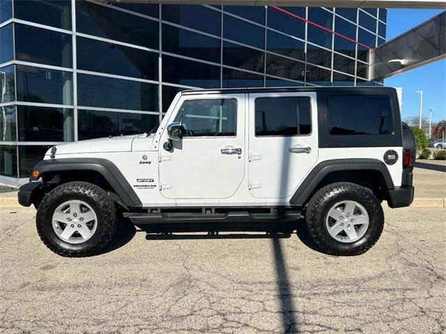 used 2014 Jeep Wrangler Unlimited car, priced at $17,989