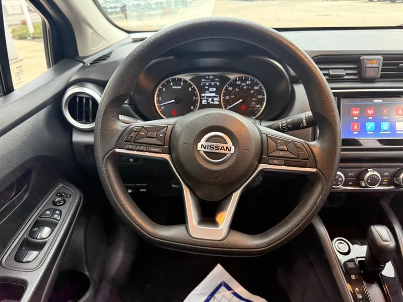 used 2021 Nissan Versa car, priced at $15,000