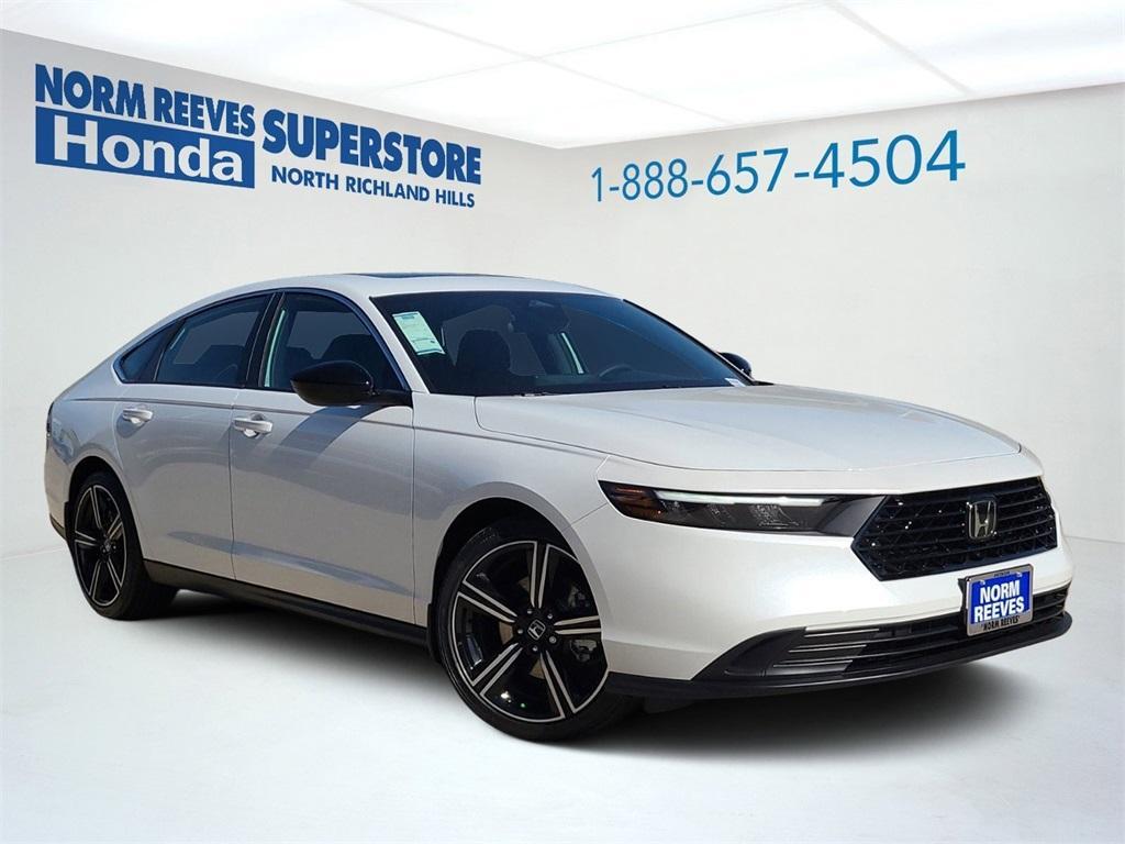 new 2024 Honda Accord Hybrid car, priced at $32,377