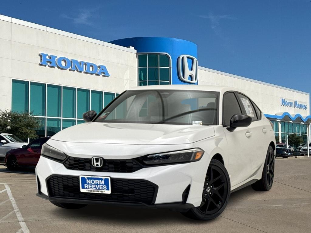 new 2025 Honda Civic car, priced at $28,555