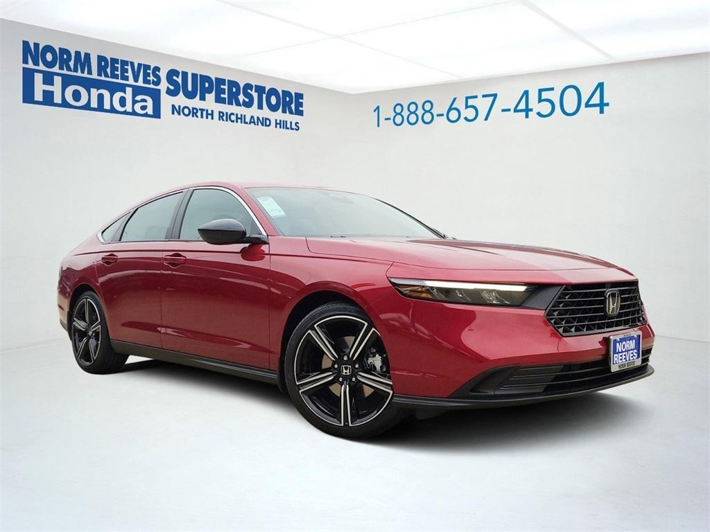 new 2024 Honda Accord Hybrid car, priced at $32,377