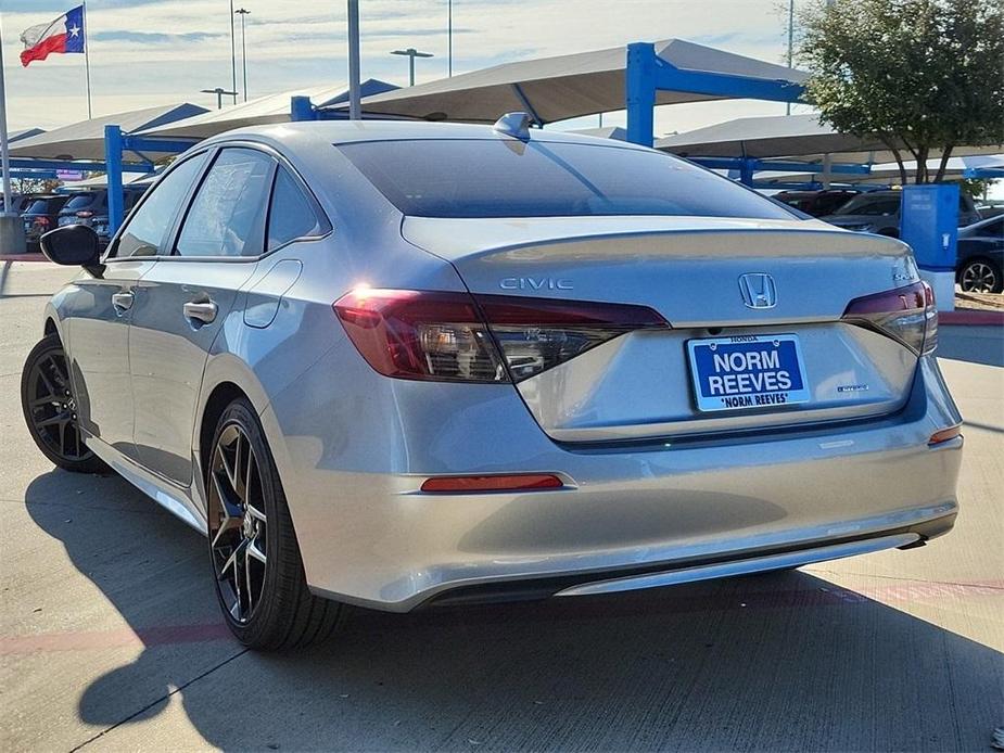 new 2025 Honda Civic Hybrid car, priced at $28,595