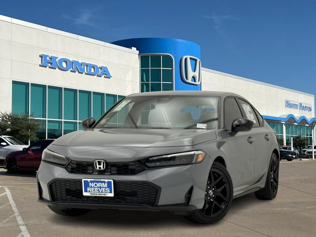 new 2025 Honda Civic car, priced at $29,055