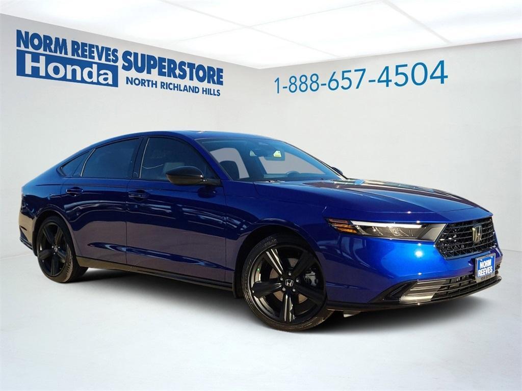 new 2024 Honda Accord Hybrid car, priced at $34,090