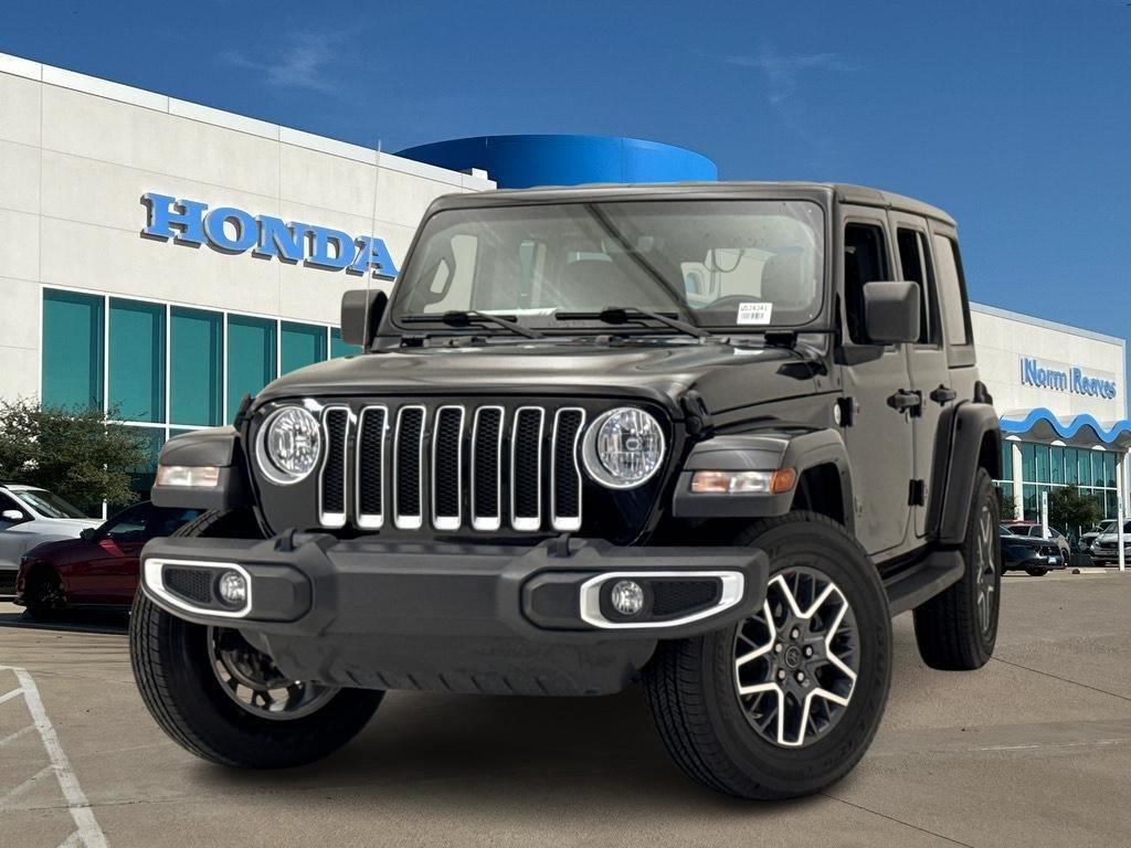 used 2021 Jeep Wrangler Unlimited car, priced at $34,351