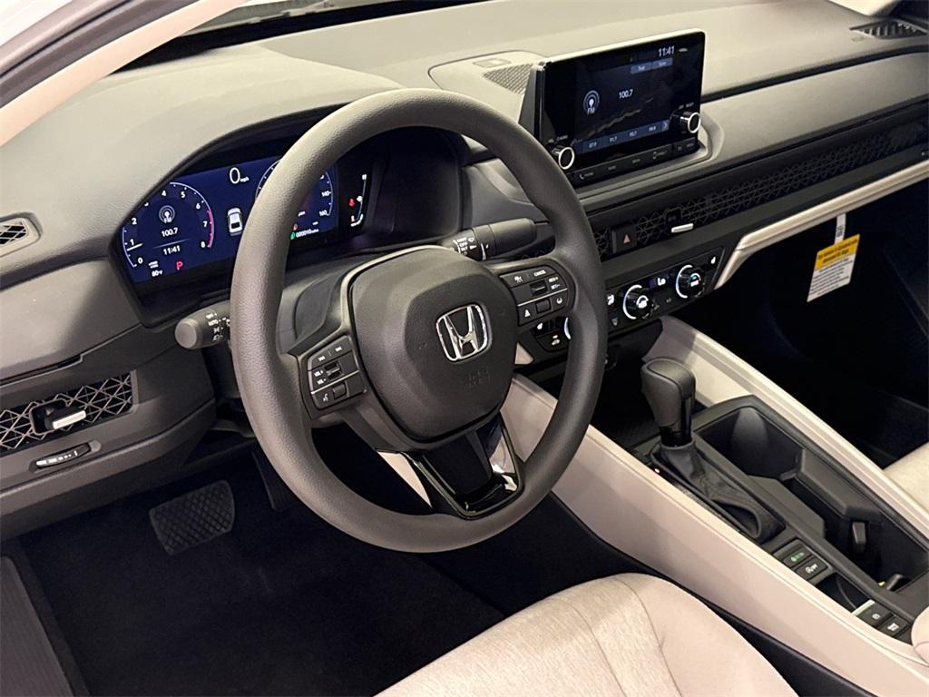 new 2025 Honda Accord car, priced at $31,460