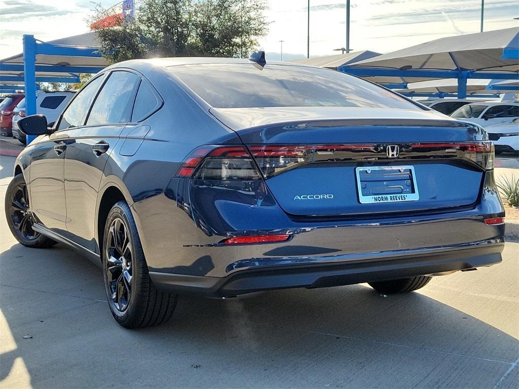 new 2025 Honda Accord car, priced at $30,320