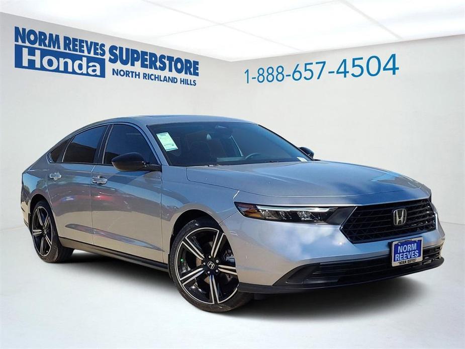 new 2024 Honda Accord Hybrid car, priced at $33,990