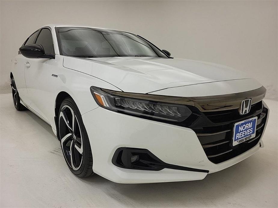 used 2022 Honda Accord Hybrid car, priced at $26,502