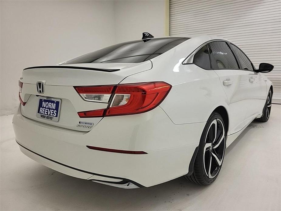 used 2022 Honda Accord Hybrid car, priced at $26,502