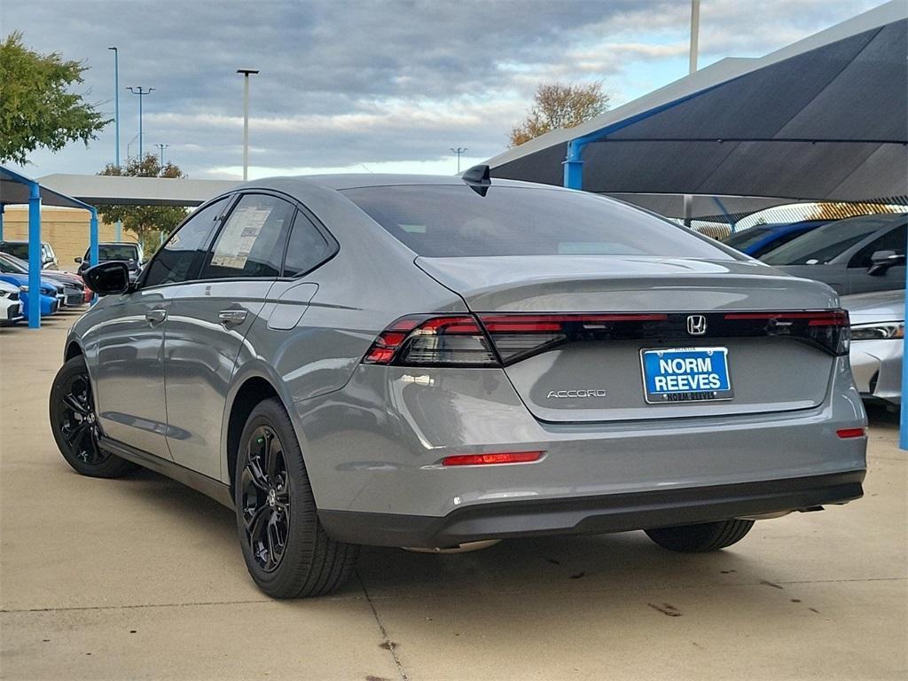 new 2025 Honda Accord car, priced at $30,751