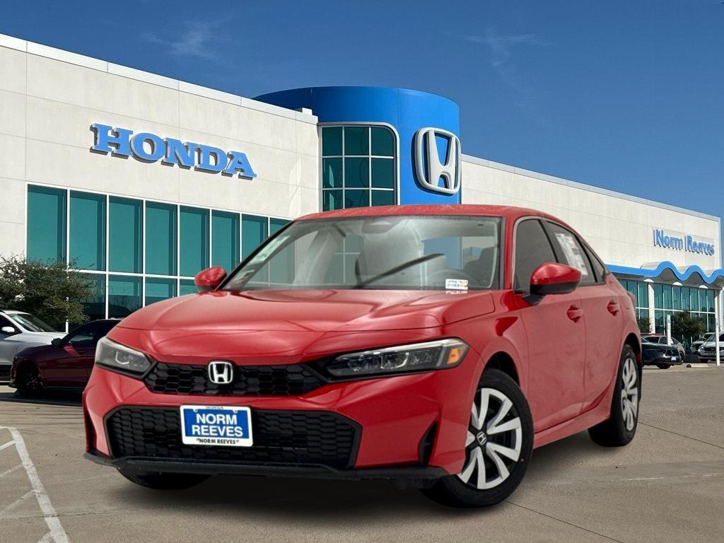 new 2025 Honda Civic car, priced at $24,900