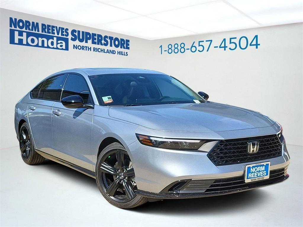 new 2025 Honda Accord Hybrid car, priced at $34,132