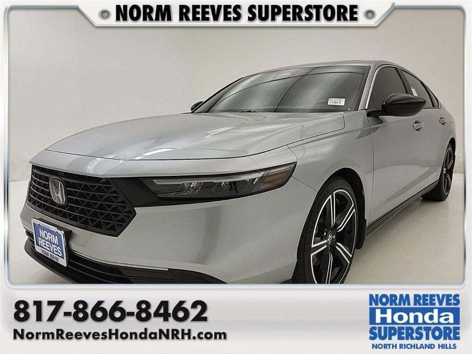 used 2023 Honda Accord Hybrid car, priced at $27,132