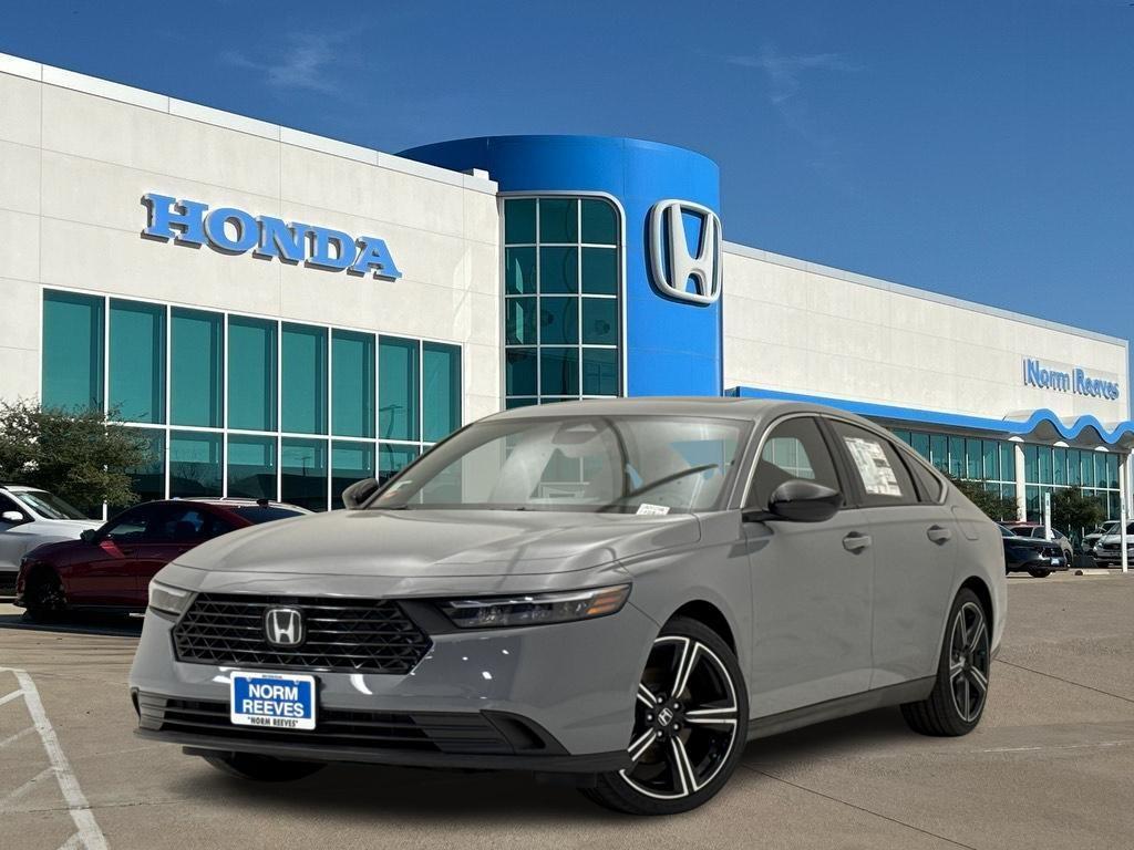 new 2025 Honda Accord Hybrid car, priced at $33,102