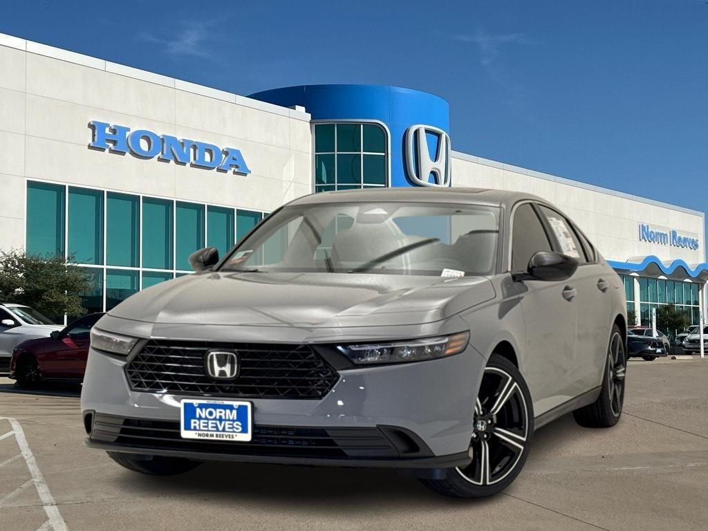 new 2025 Honda Accord Hybrid car, priced at $33,756