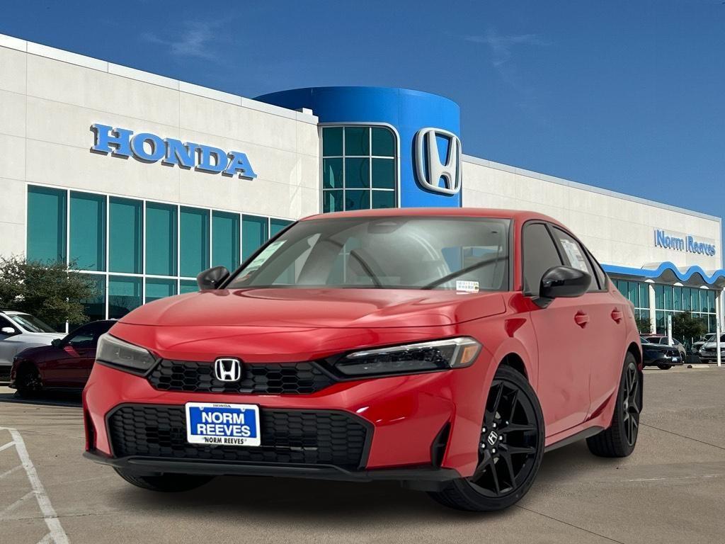 new 2025 Honda Civic car, priced at $26,757