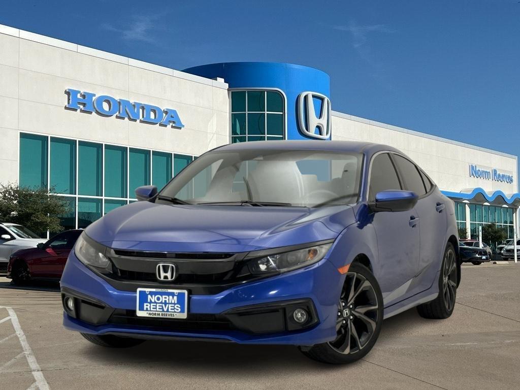 used 2019 Honda Civic car, priced at $17,394