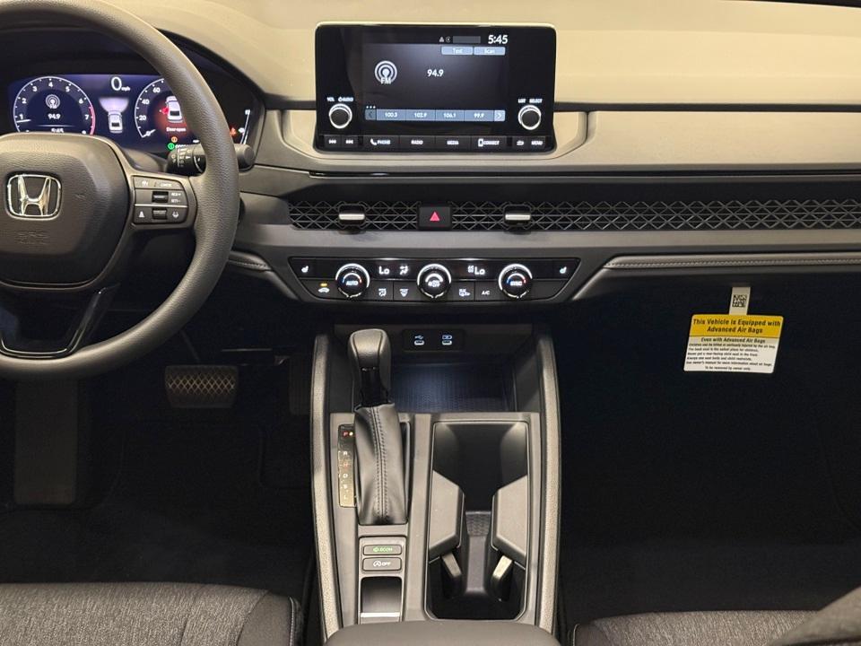 new 2025 Honda Accord car, priced at $31,665